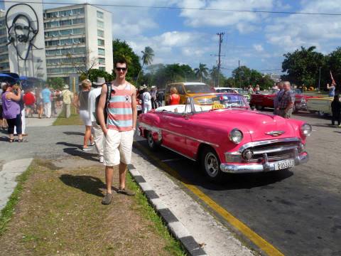 Spencer in Cuba